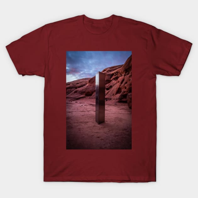 Lockhart Basin Utah Monolith T-Shirt by Culturesmith